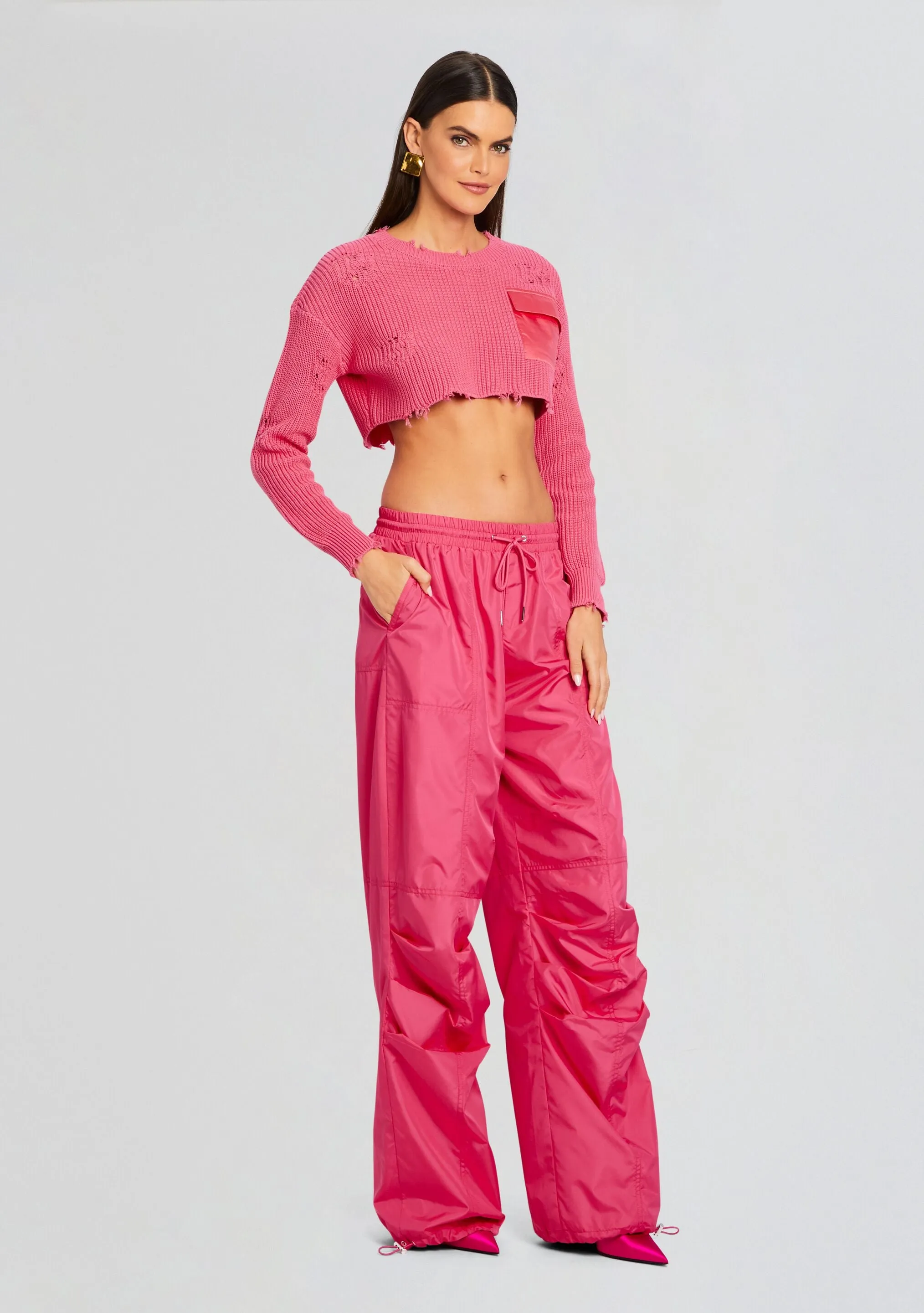 Adelia Ruched Cargo Pant