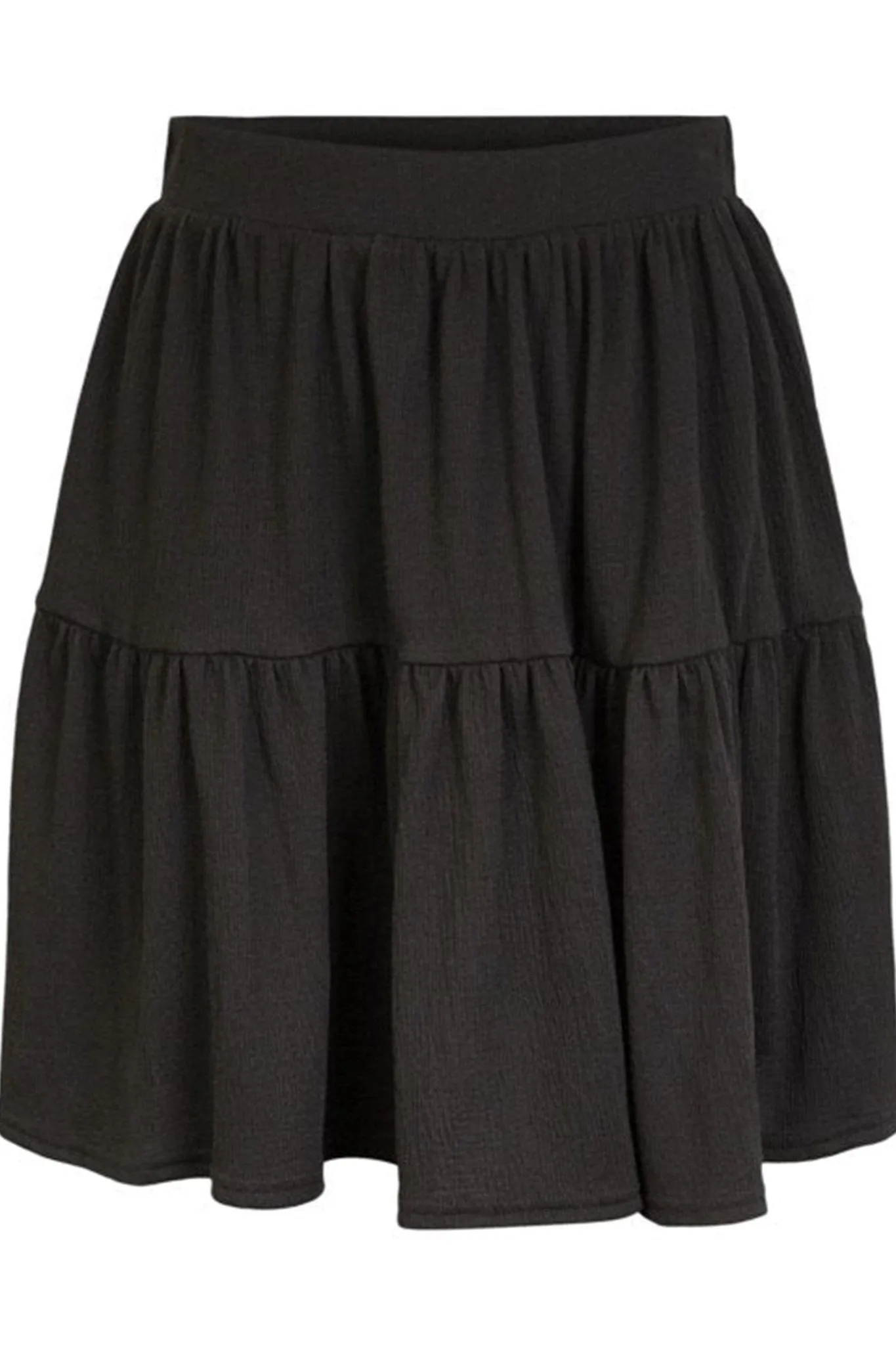 Basic soft mini skirt - Black