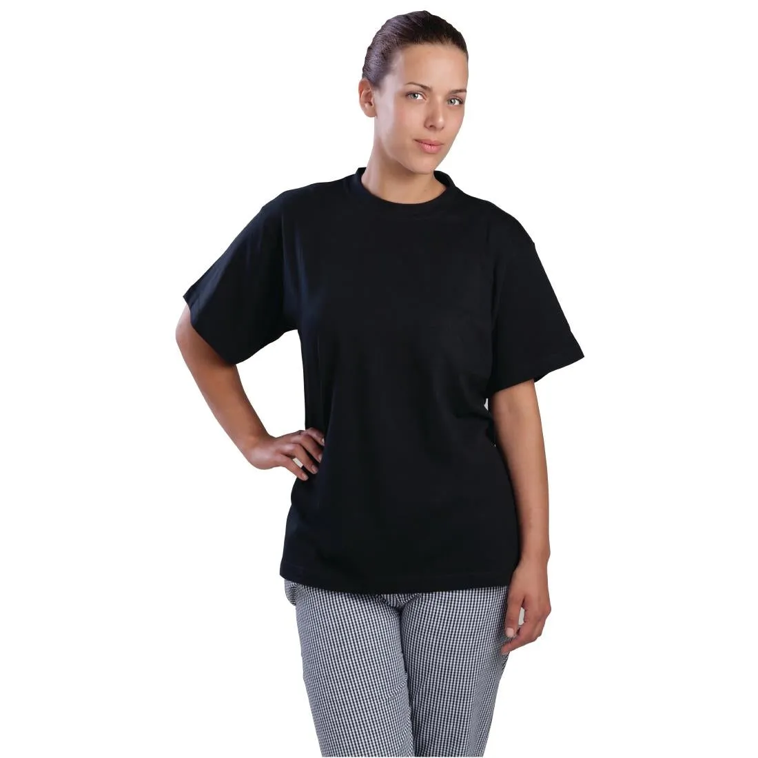 BB478-M Nisbets Essentials T-Shirts Black Medium