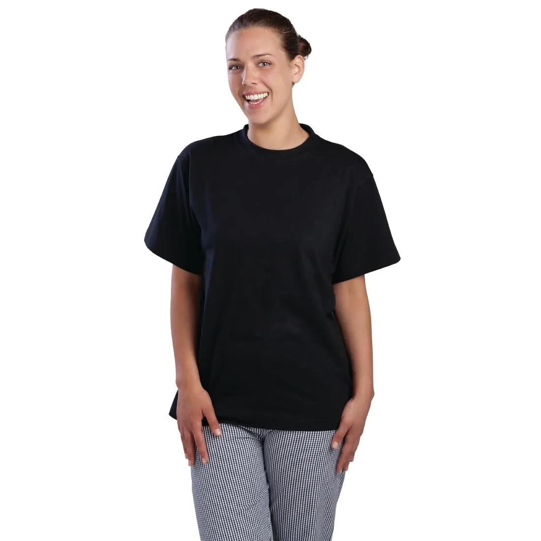 BB478-M Nisbets Essentials T-Shirts Black Medium