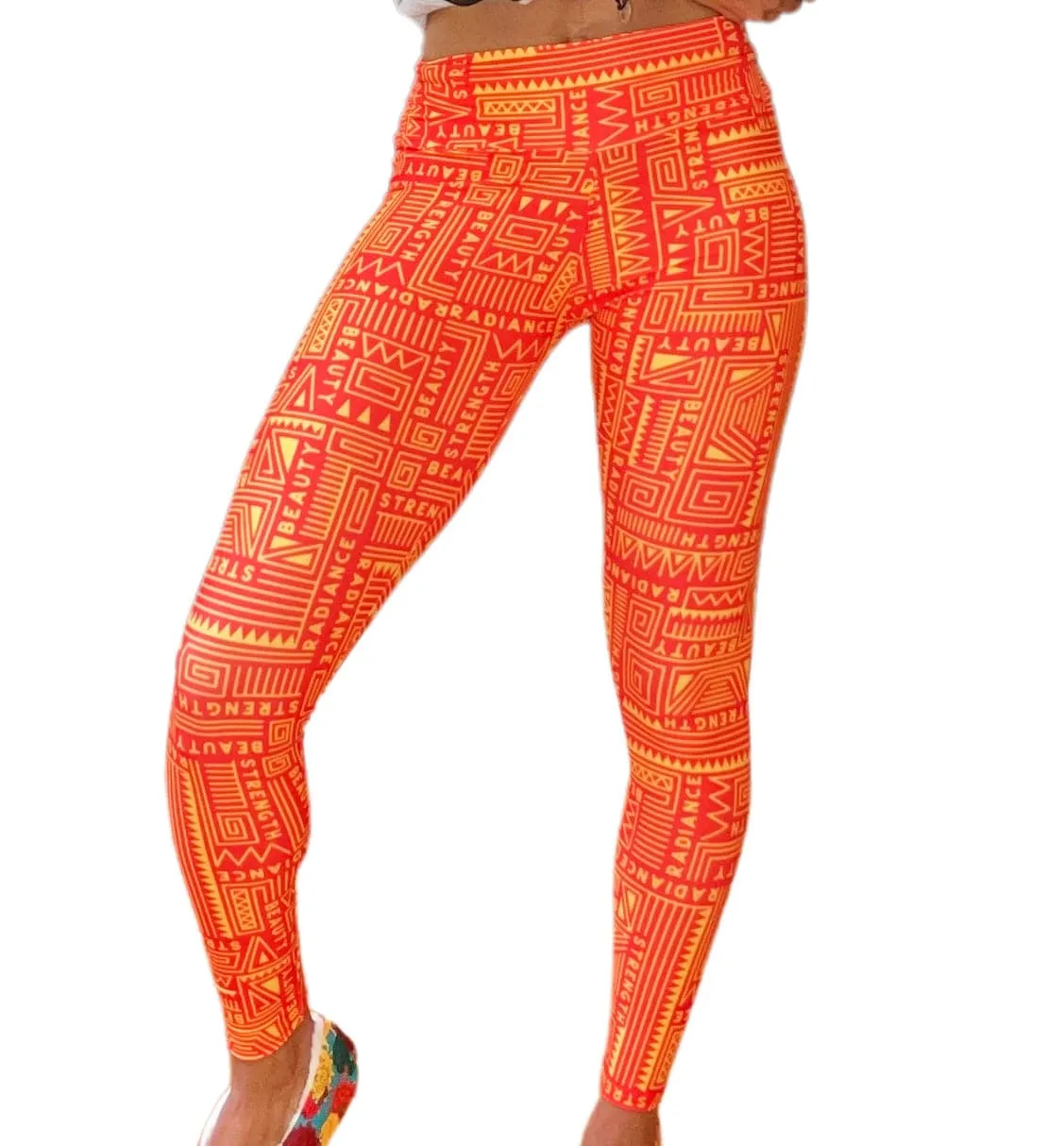 Beauty Radiance Strength Stretchy Leggings