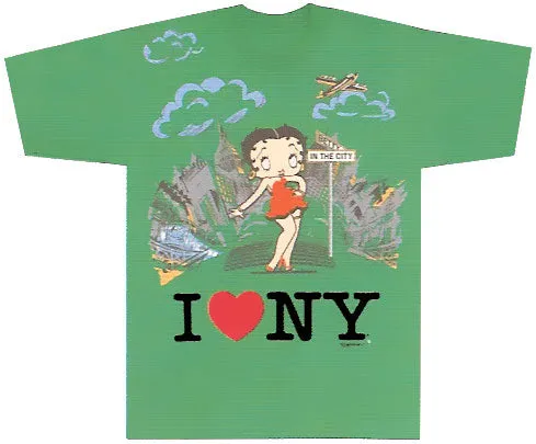 Betty Boop In The City T-Shirt