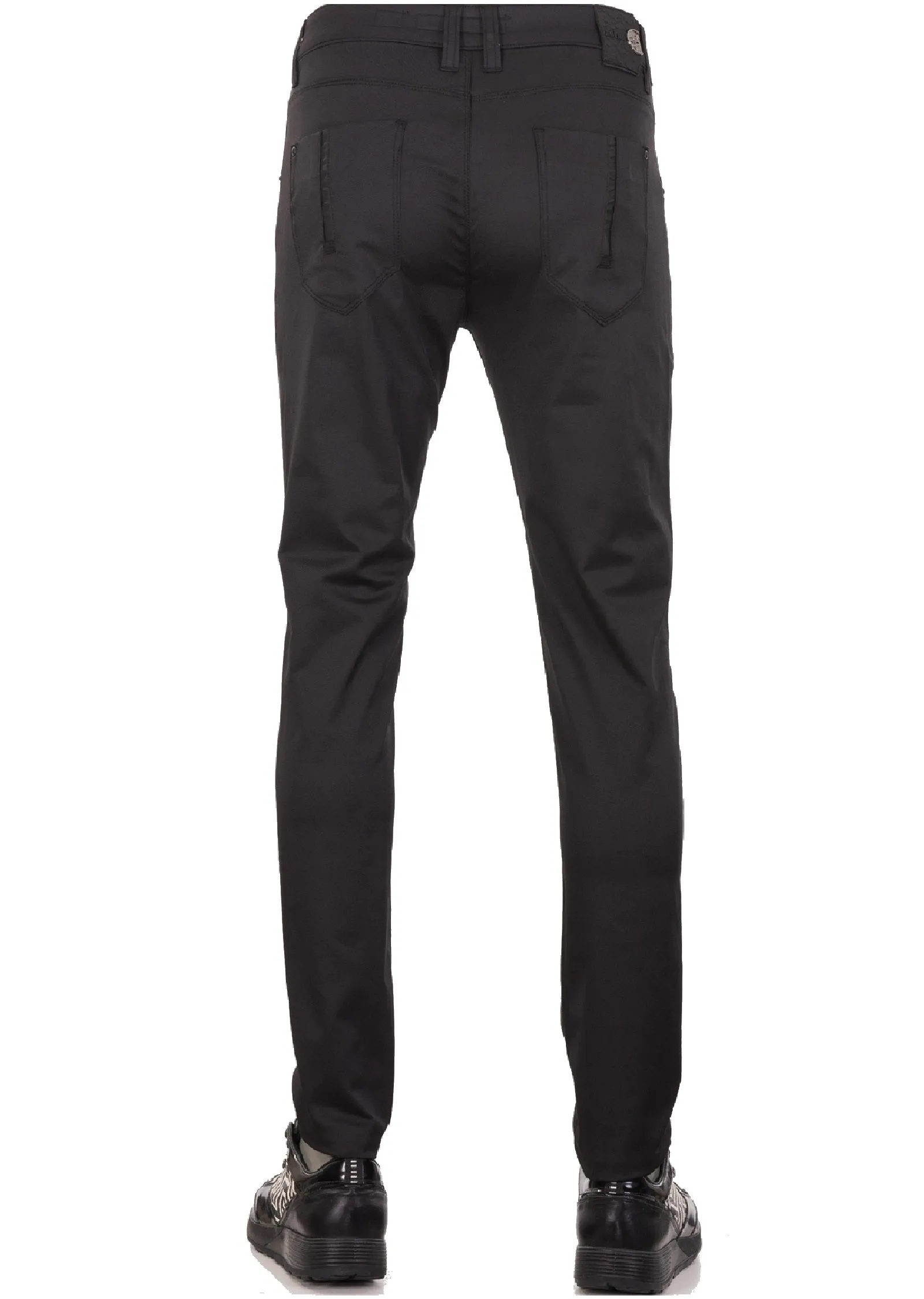 Black Signature 5-Pocket Tech Pants