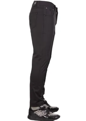 Black Signature 5-Pocket Tech Pants