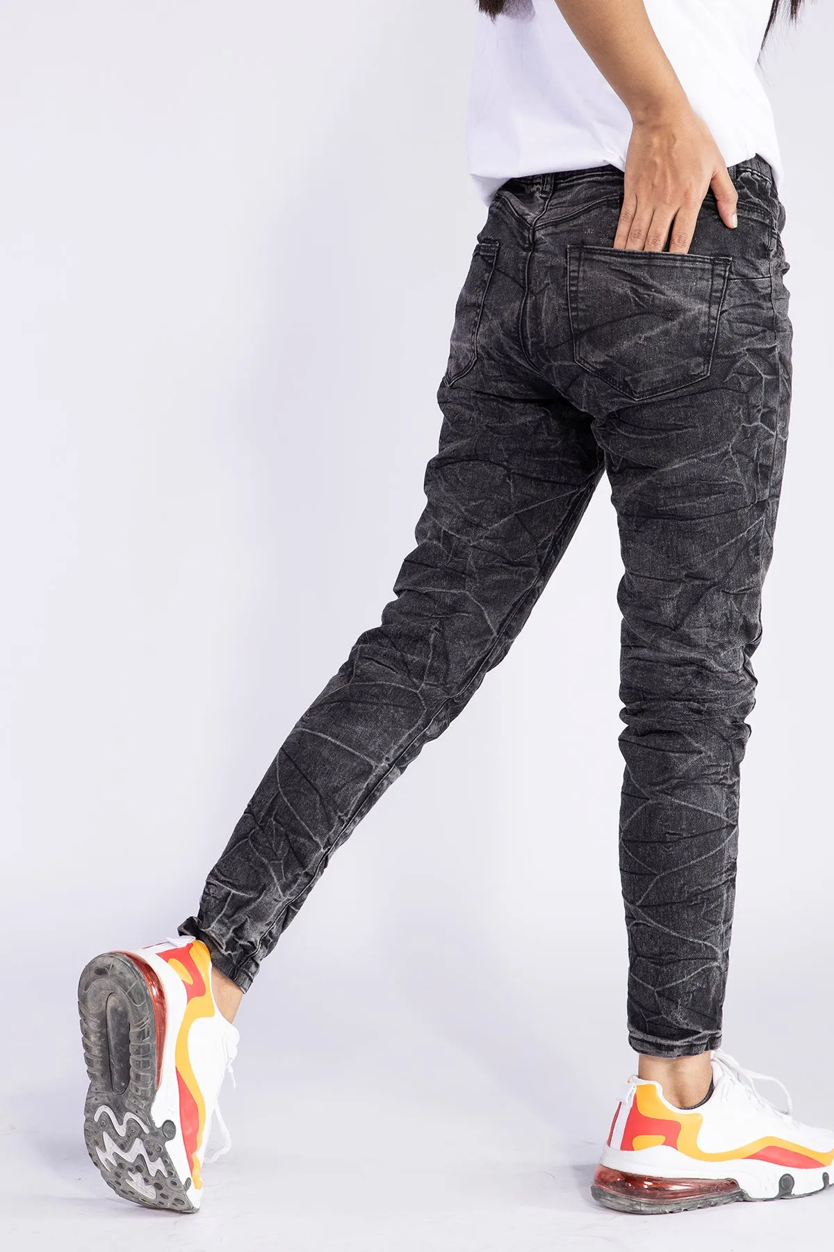 Black Stretchy Jeggings - W21 - WDJ0009