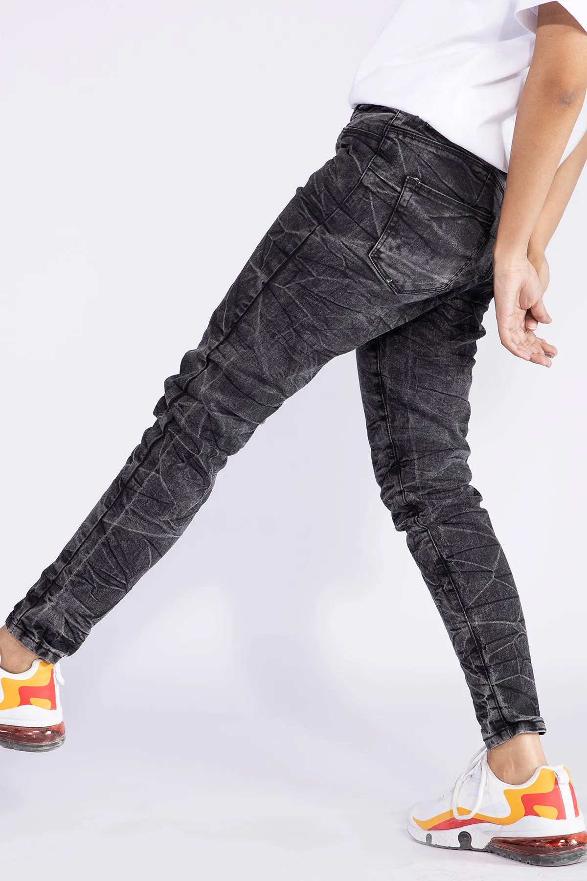 Black Stretchy Jeggings - W21 - WDJ0009