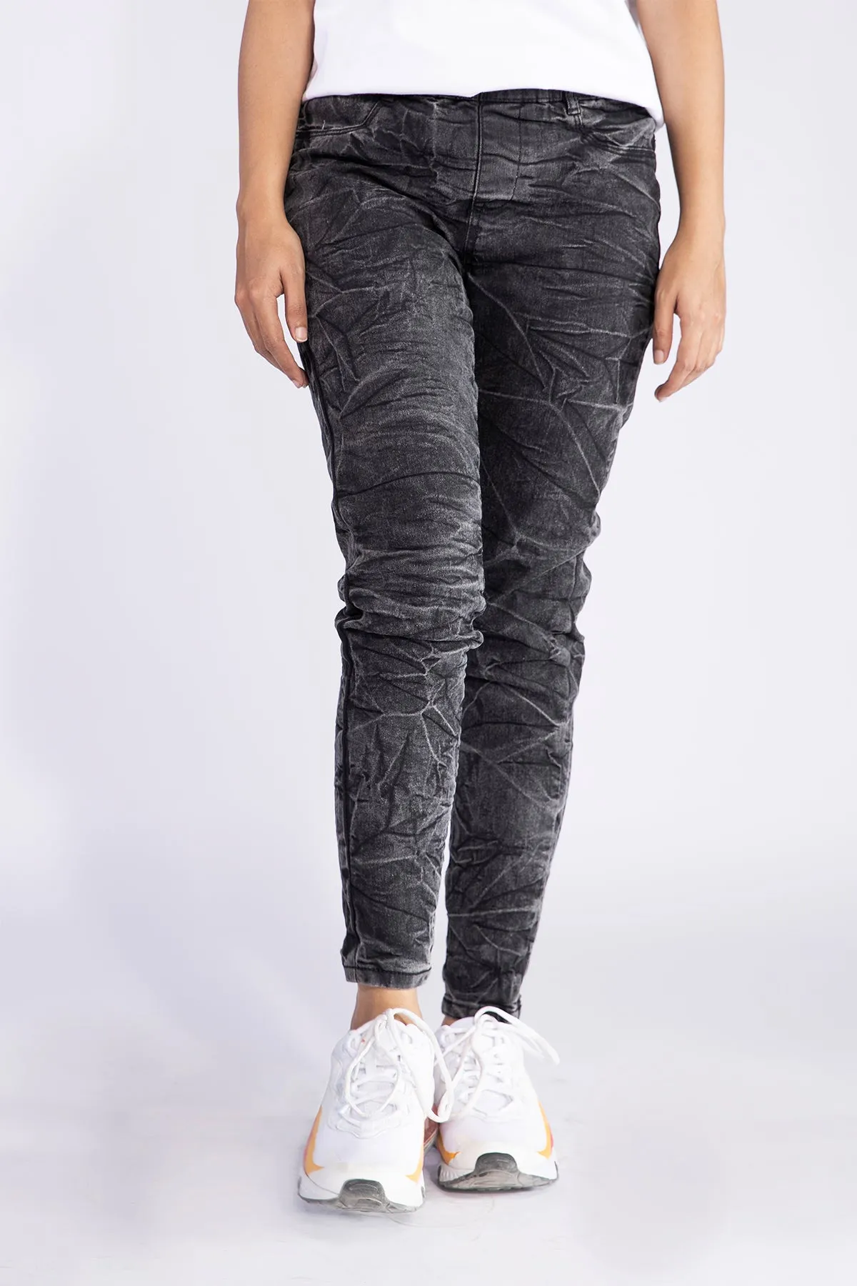 Black Stretchy Jeggings - W21 - WDJ0009