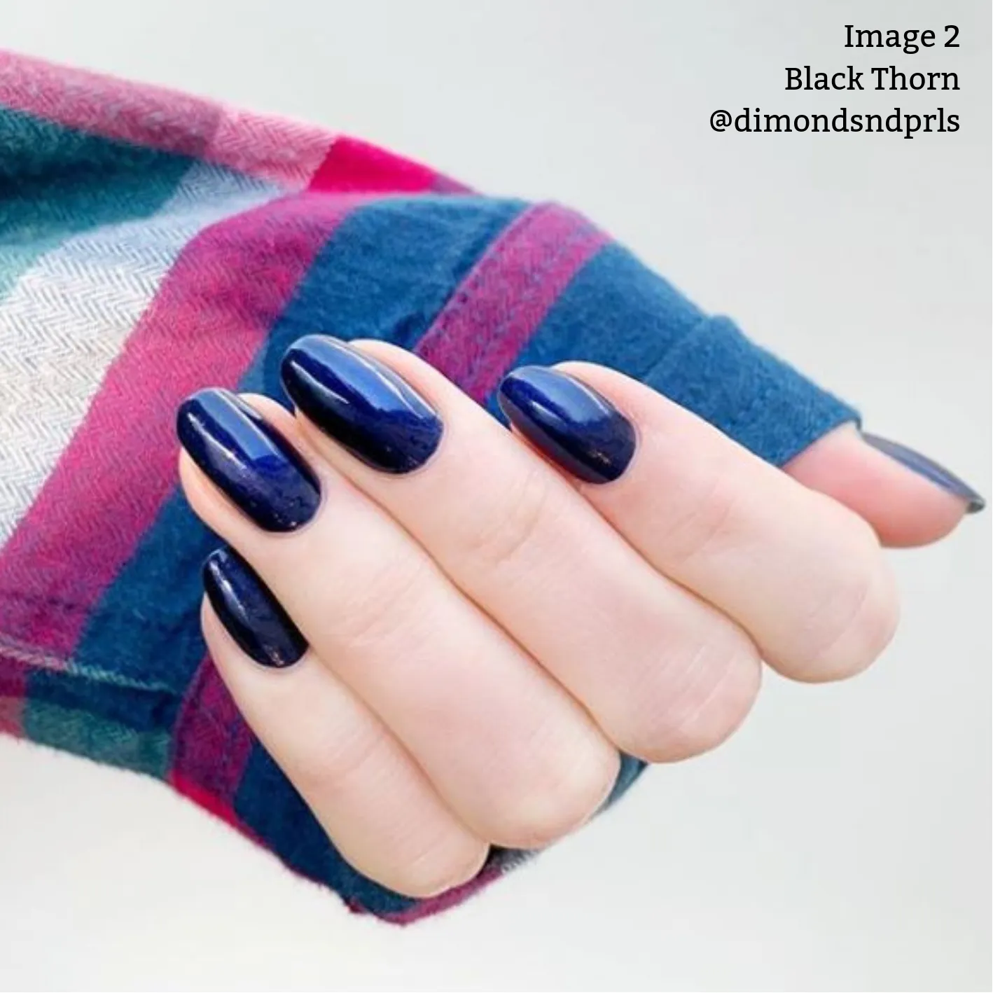 Black Thorn Nail Color | Gel-Like Nail Polish - Clean Beauty