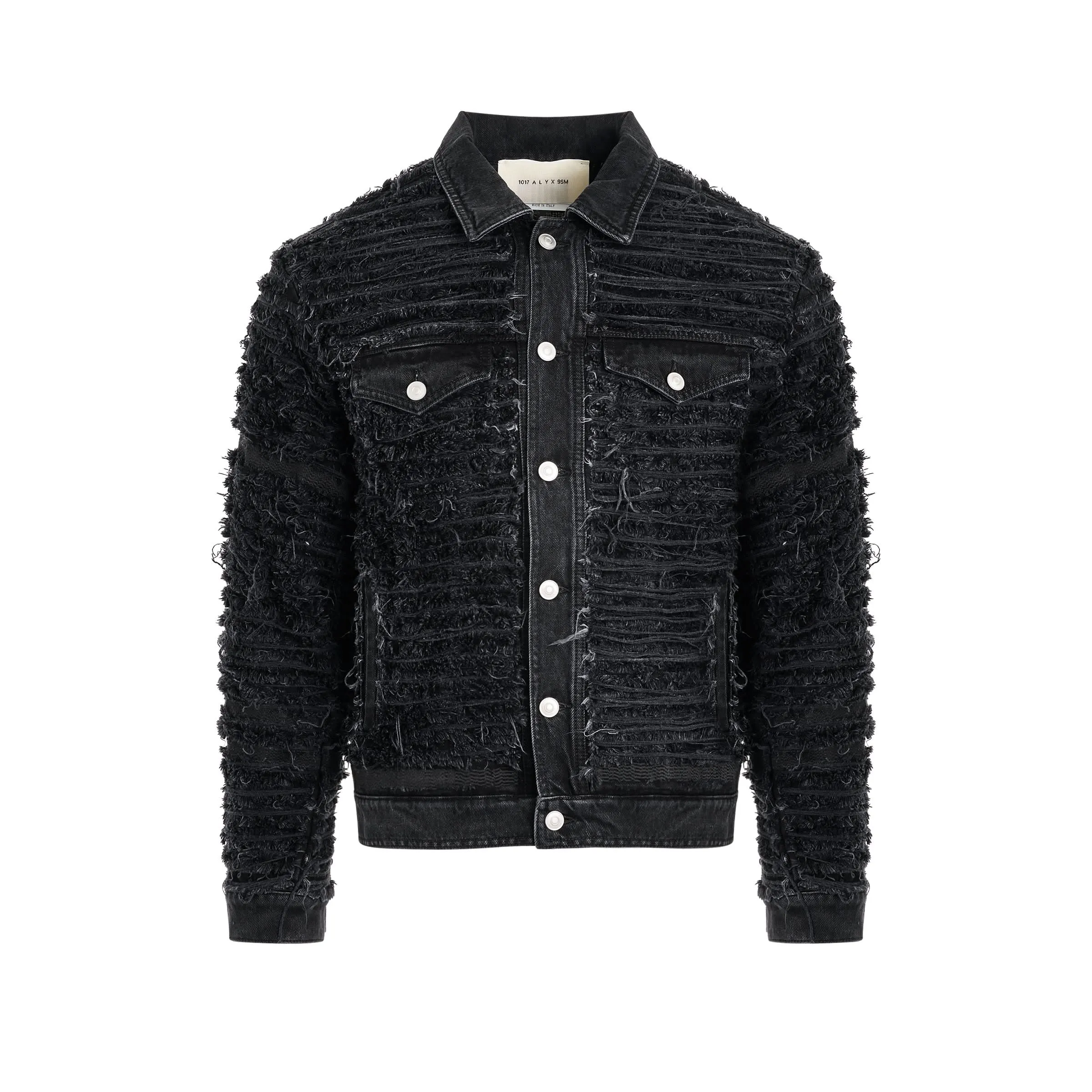 Blackmeans Denim Jacket in Washed Black