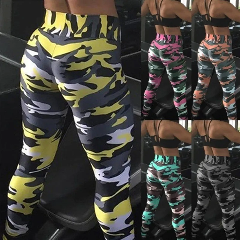 Camouflage Stretch Leggings