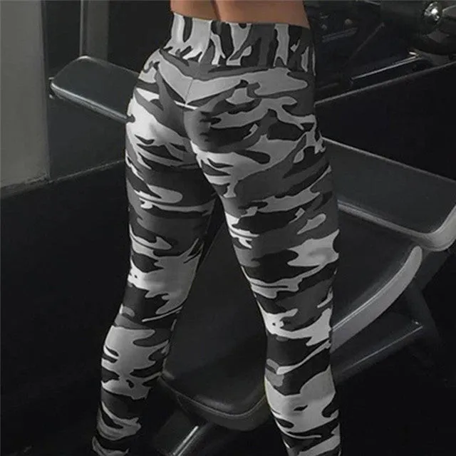 Camouflage Stretch Leggings