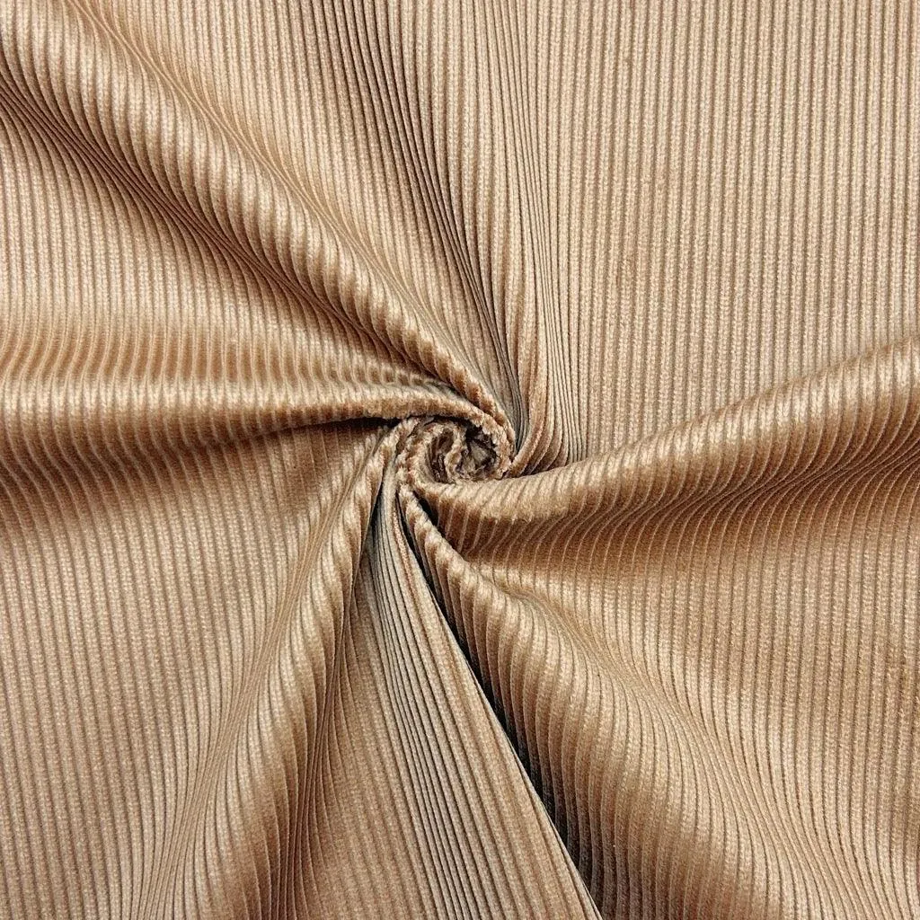 Cocoa Brown Corduroy Fabric