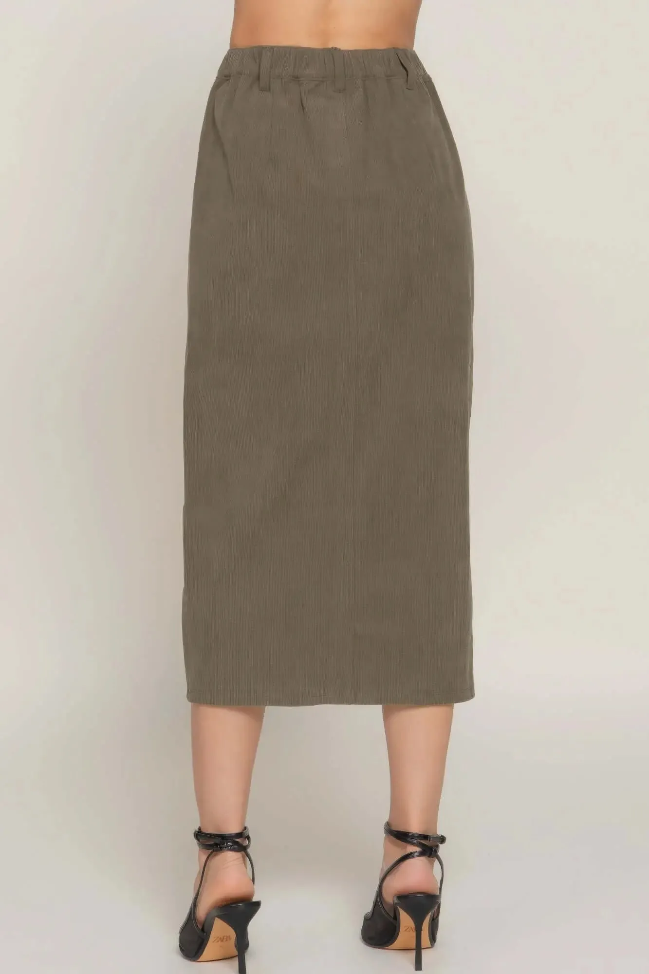 Corduroy Skirt