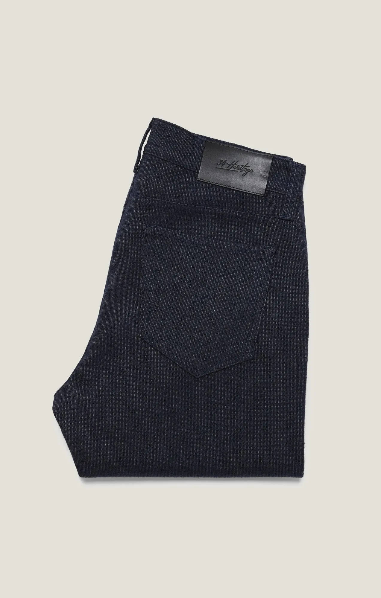 Courage Straight Leg Pants in Navy Fancy