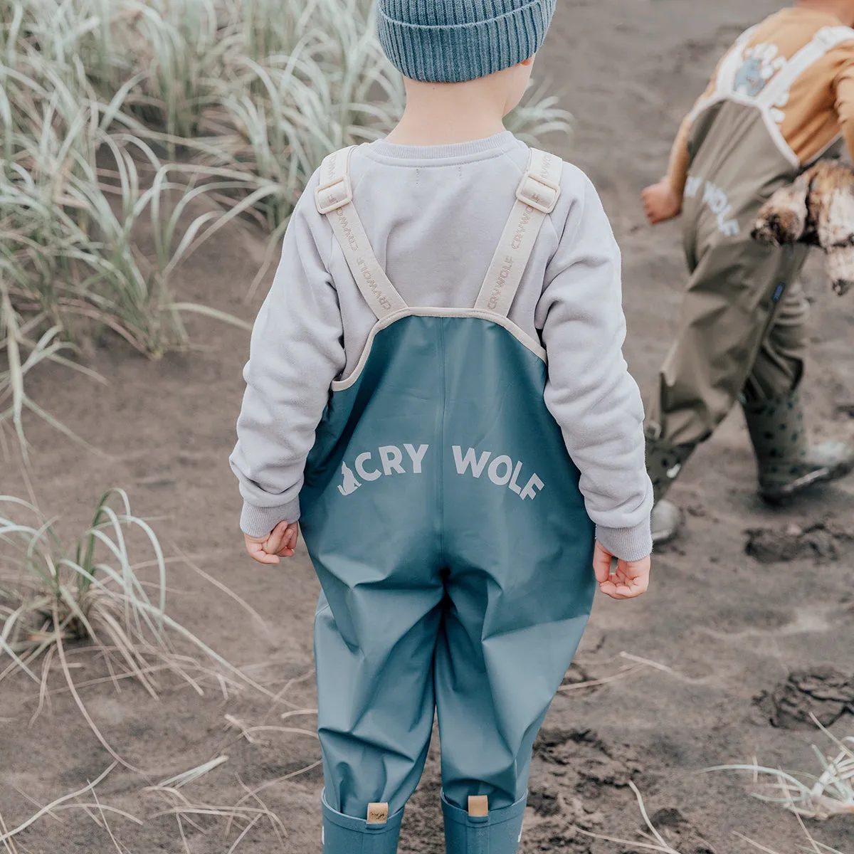 CRYWOLF RAIN OVERALLS SCOUT BLUE