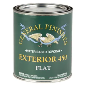 General Finishes Water-Based Exterior 450 Topcoats - Quart