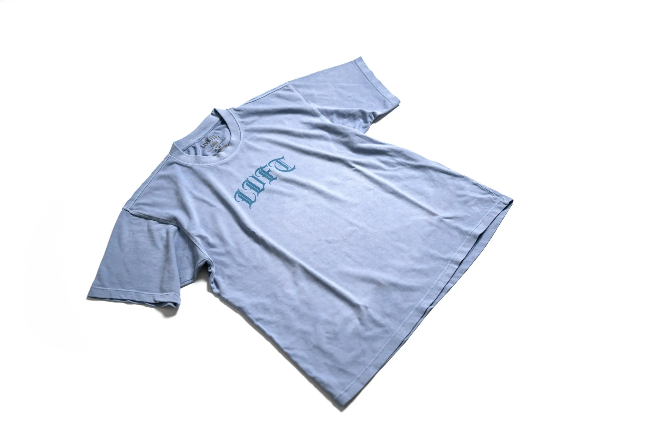 Gotham Oversized Tee - Light Blue