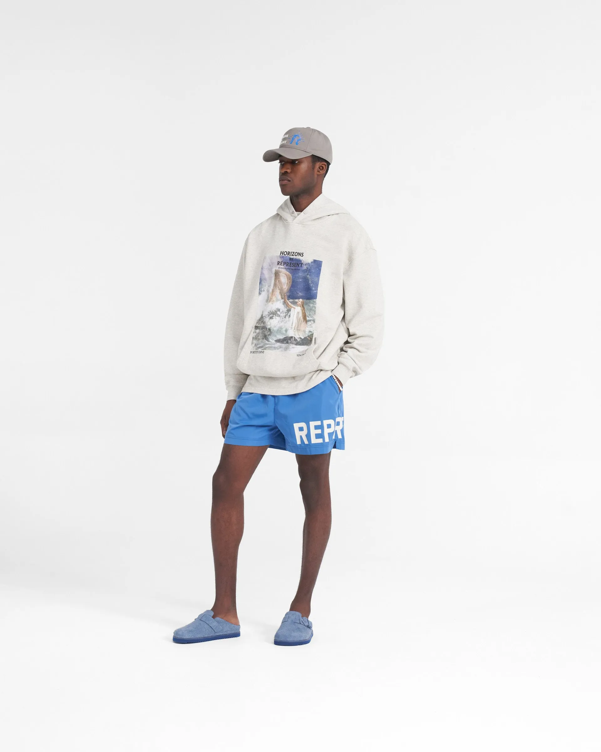 Higher Truth Hoodie - Cream Marl