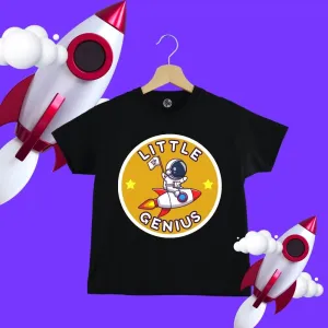 Little Genius Space Theme Kid's Tees