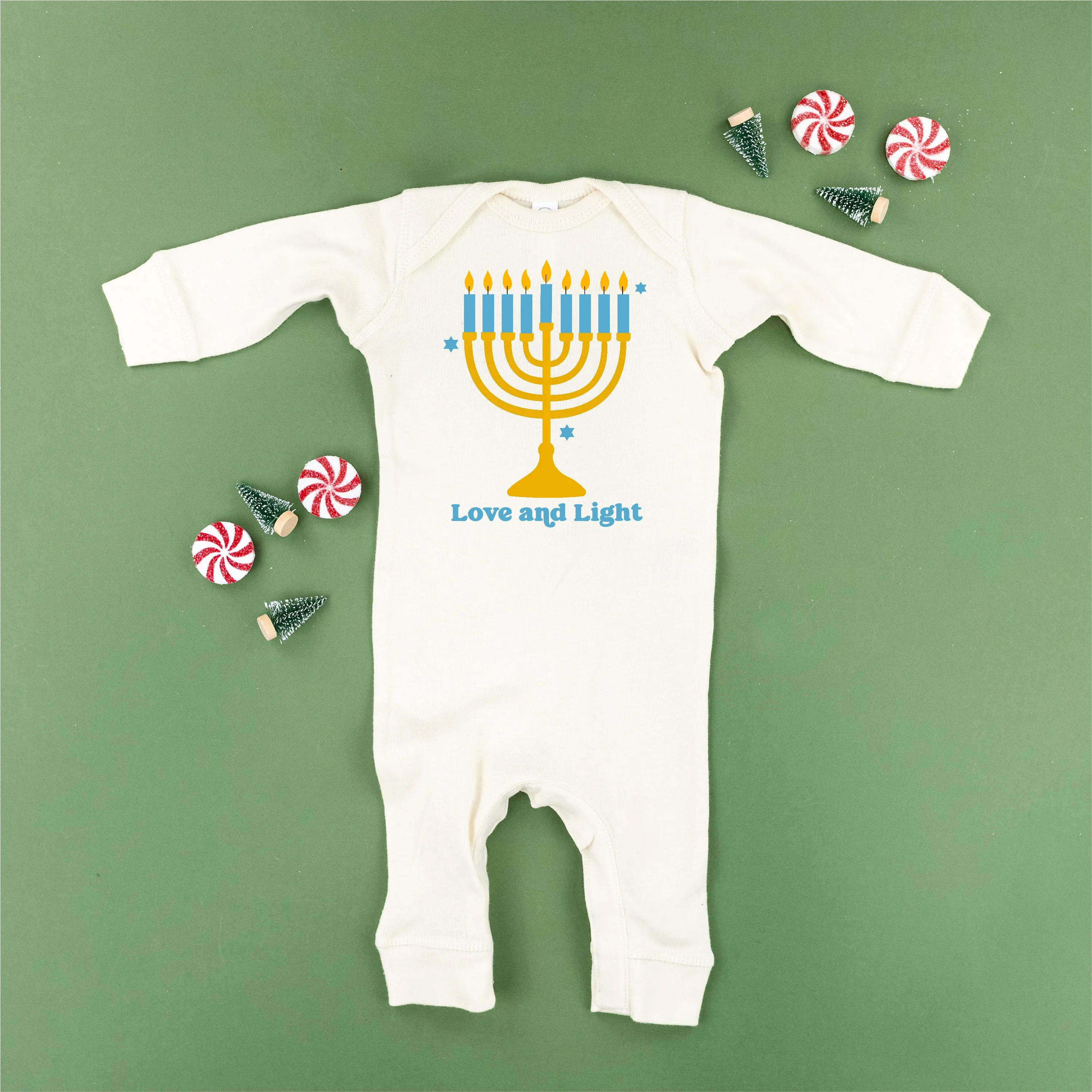 Love And Light - Hanukkah - Baby Sleeper