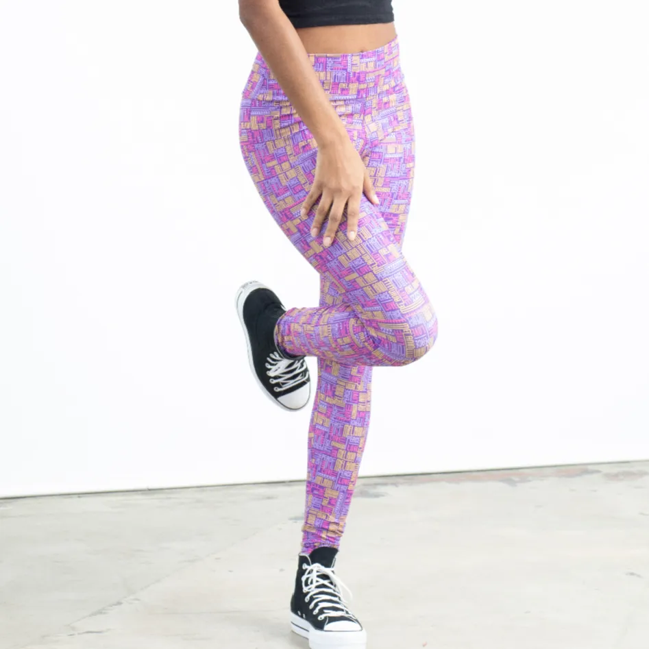 Love Peace Melanin Stretchy Leggings