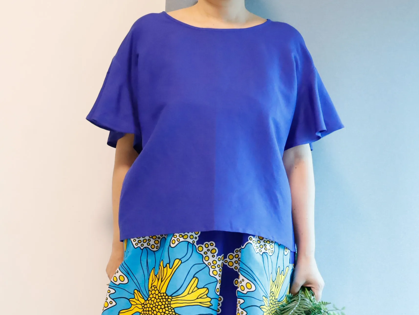 <T32LB> SOFT LINEN Top