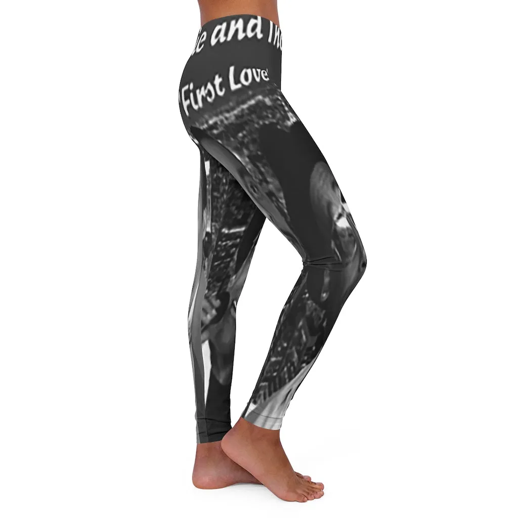 M.U.S.I.C. World HQ Women's Spandex Leggings