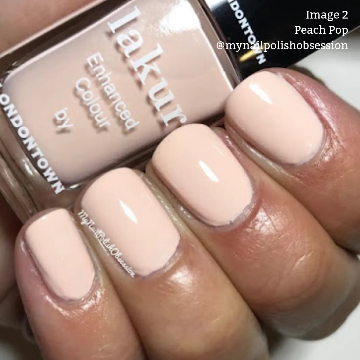 Peach Pop Nail Color | Gel-Like Nail Polish