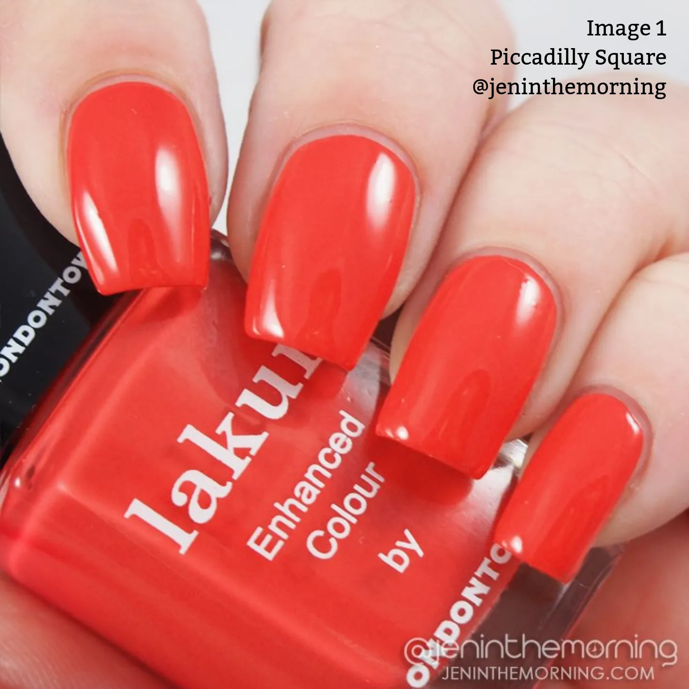 Piccadilly Square Nail Color | Gel-Like Nail Polish - Clean Beauty