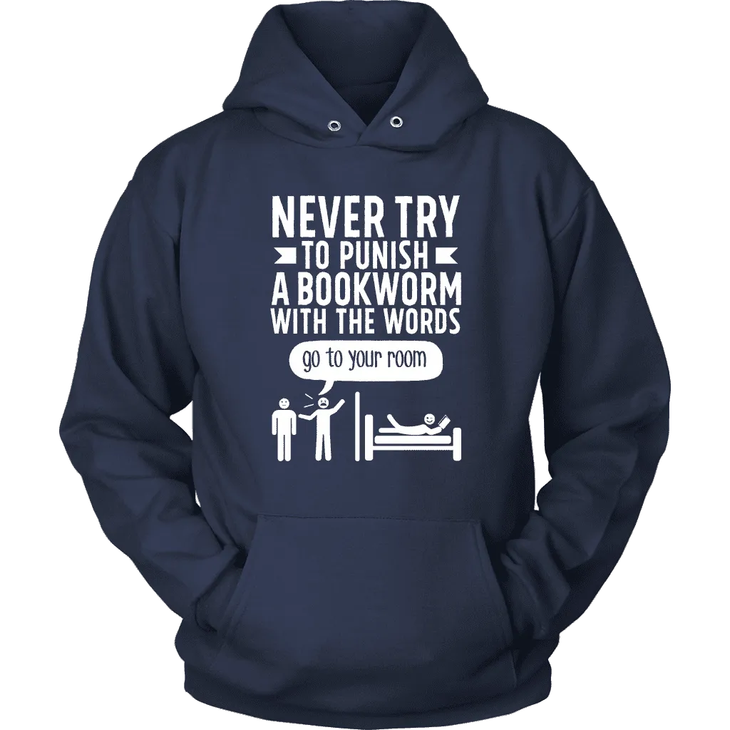 "Punish A Bookworm" Hoodie