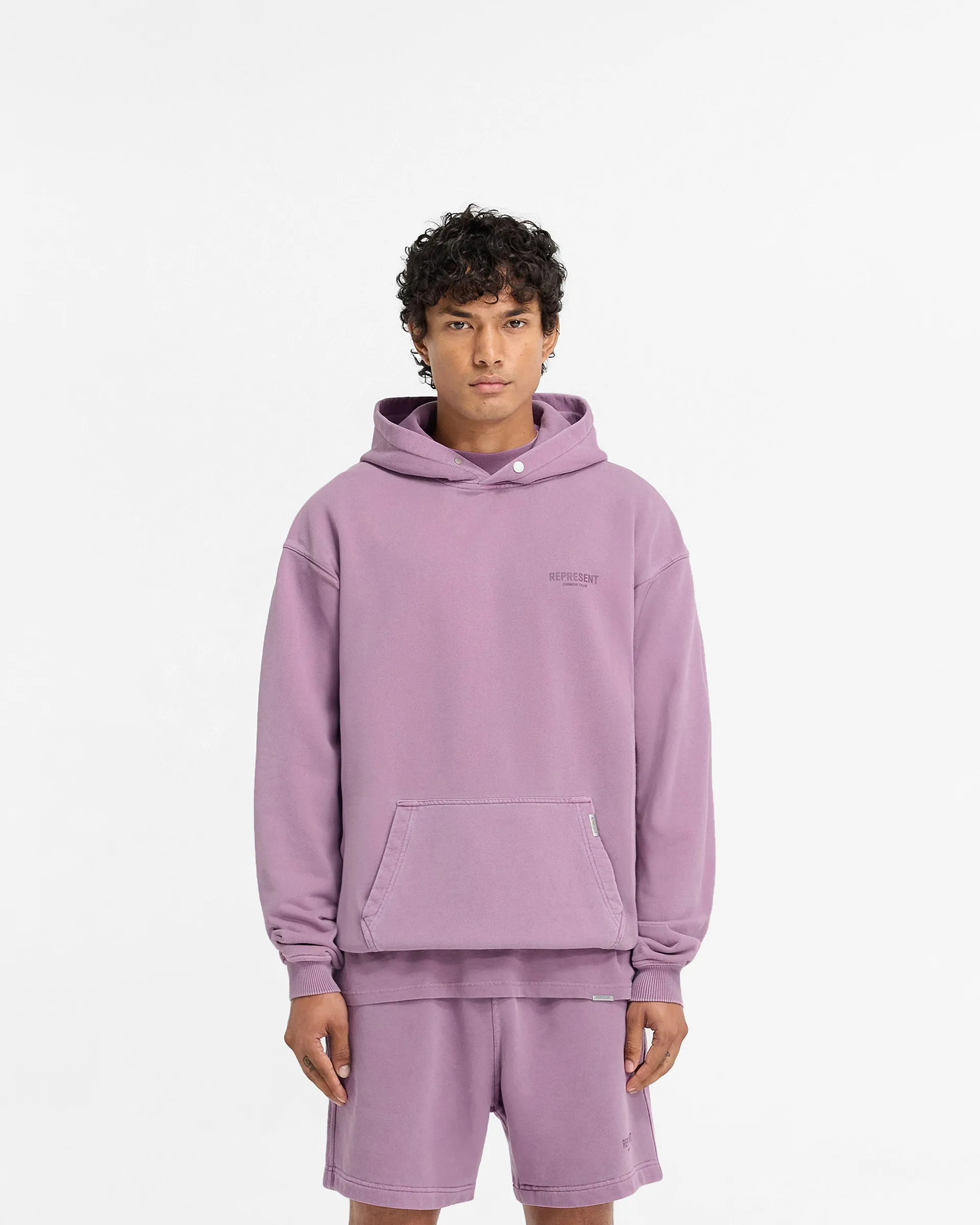 Represent Owners Club Hoodie - Mid Purple