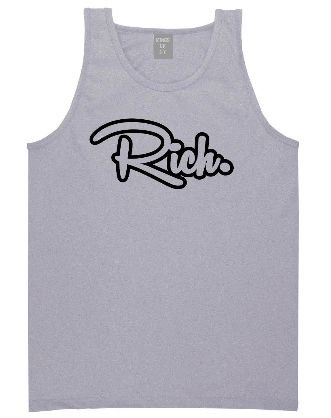 Rich Script Tank Top