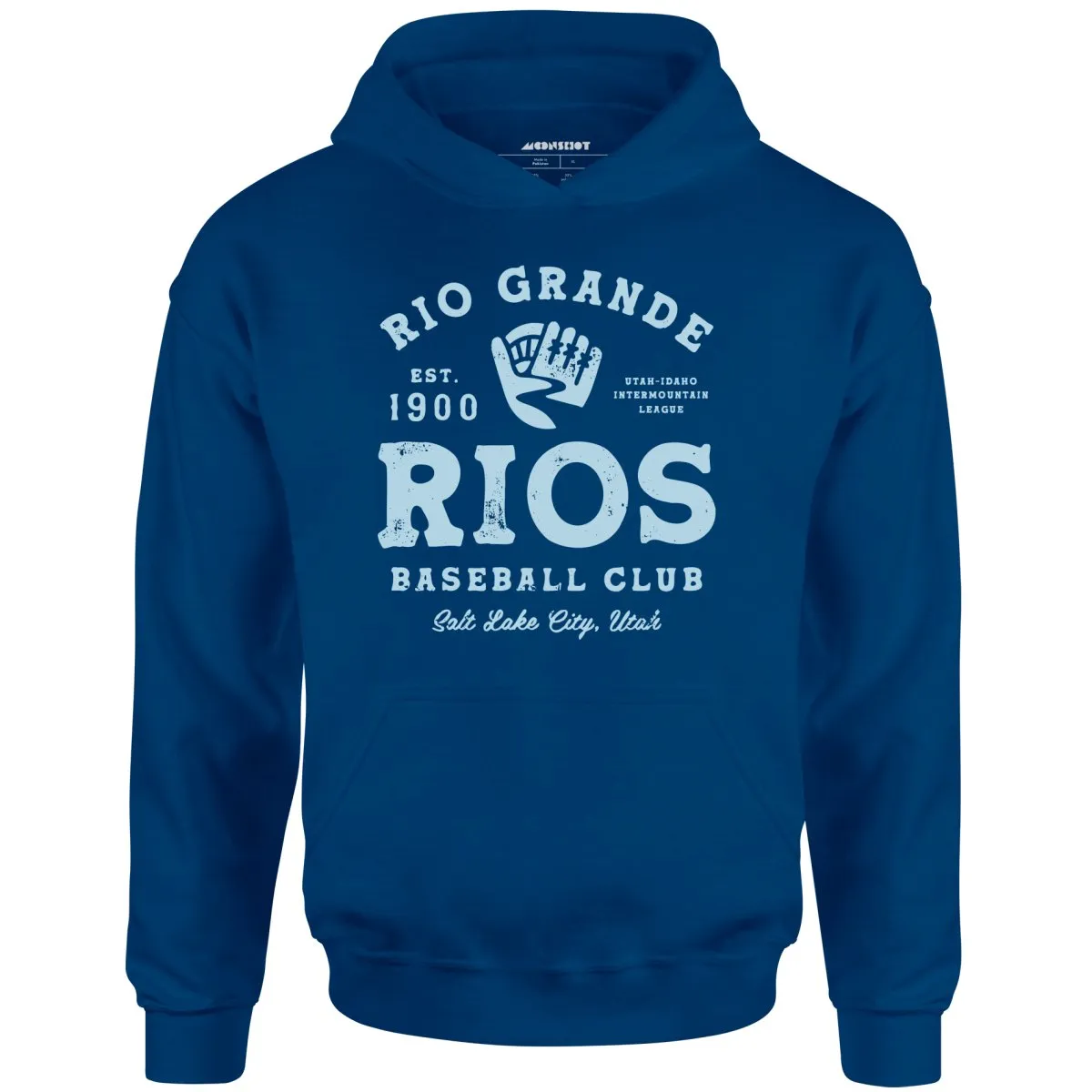 Rio Grande Rios - Utah - Vintage Defunct Baseball Teams - Unisex Hoodie