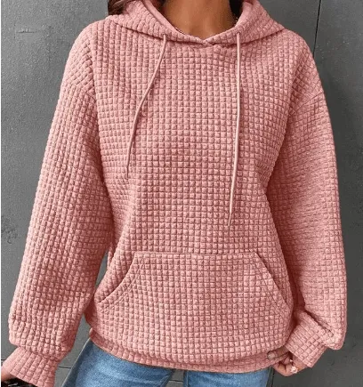 SimpleStyle Women's Solid Knit Hoodie — Women's Hoodie