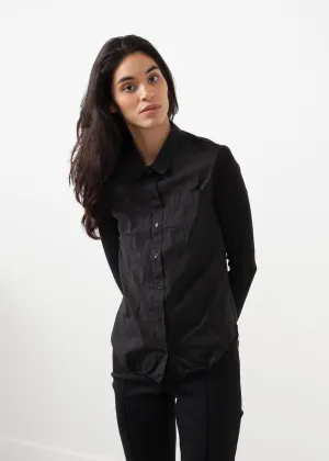 Soft Sleeve Button Up