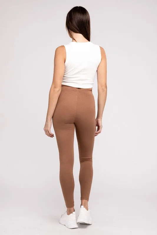 TEEK - Premium Cotton Full-Length Leggings