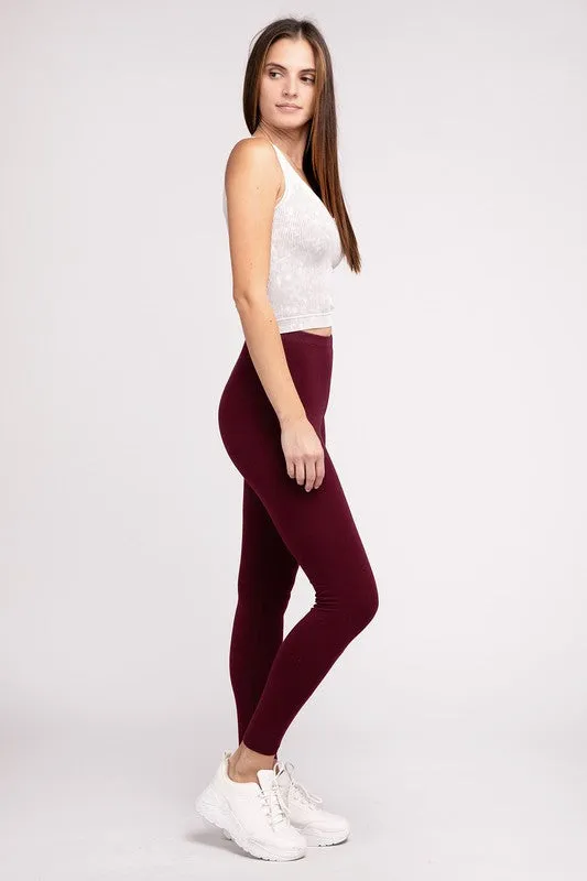 TEEK - Premium Cotton Full-Length Leggings