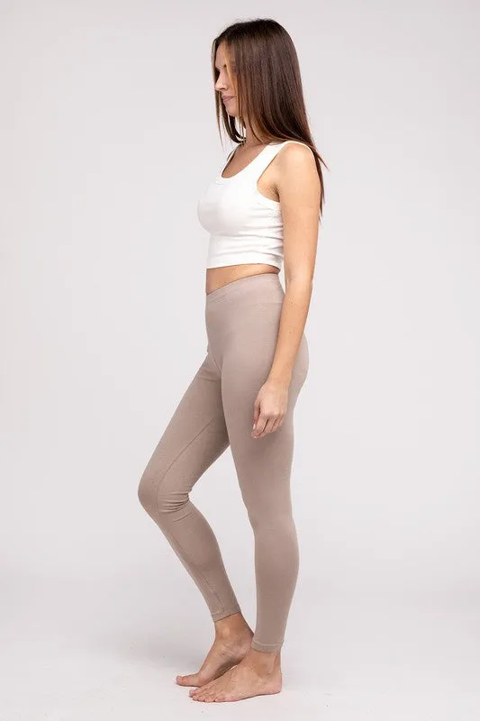 TEEK - Premium Cotton Full-Length Leggings