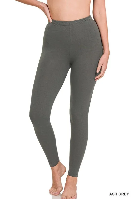 TEEK - Premium Cotton Full-Length Leggings