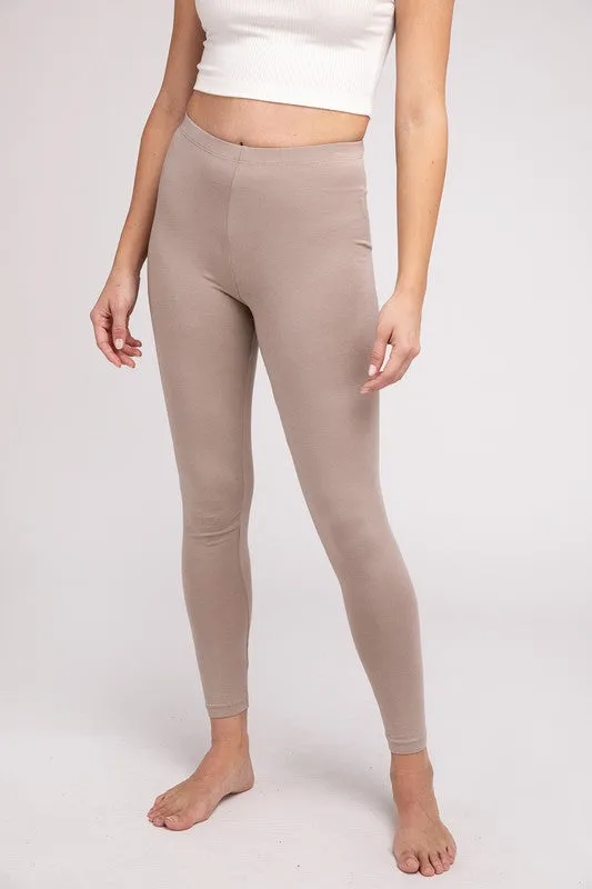 TEEK - Premium Cotton Full-Length Leggings