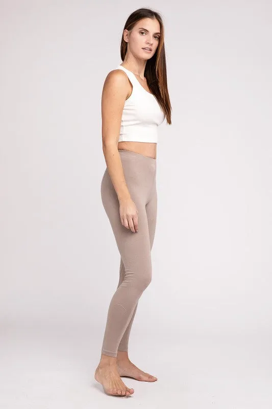 TEEK - Premium Cotton Full-Length Leggings