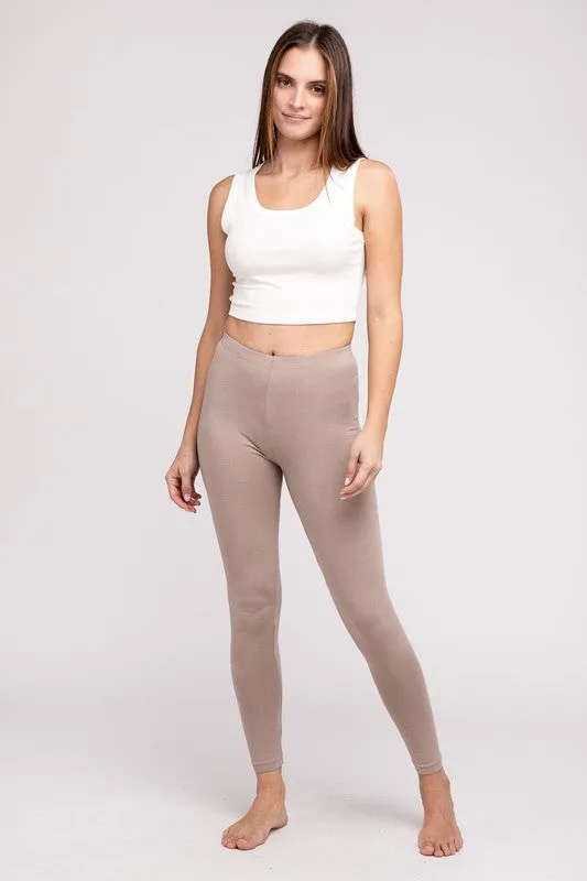 TEEK - Premium Cotton Full-Length Leggings