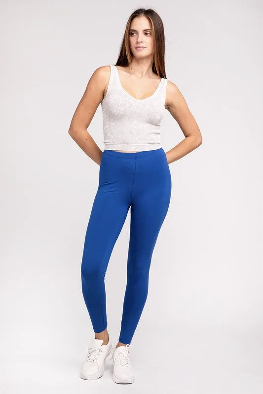 TEEK - Premium Cotton Full-Length Leggings