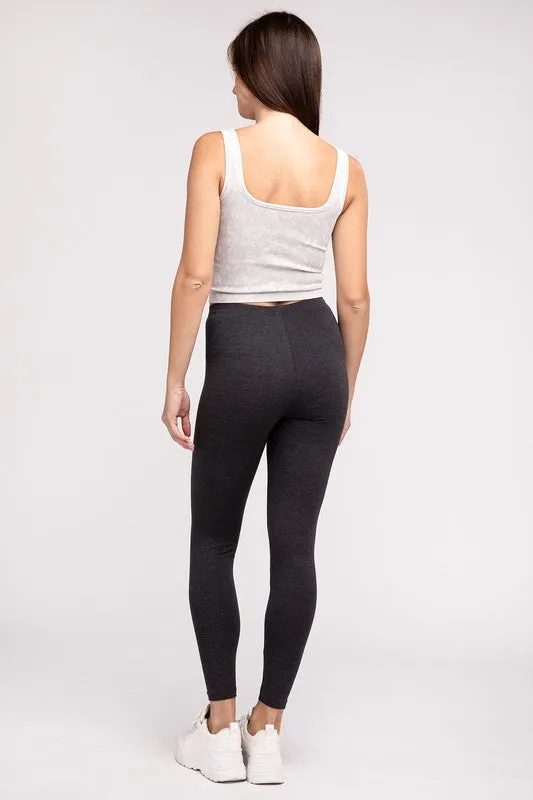 TEEK - Premium Cotton Full-Length Leggings