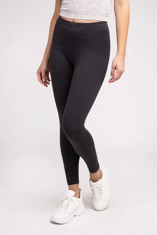 TEEK - Premium Cotton Full-Length Leggings