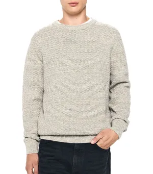 Textured Twisted Knit Jumper
 Gray