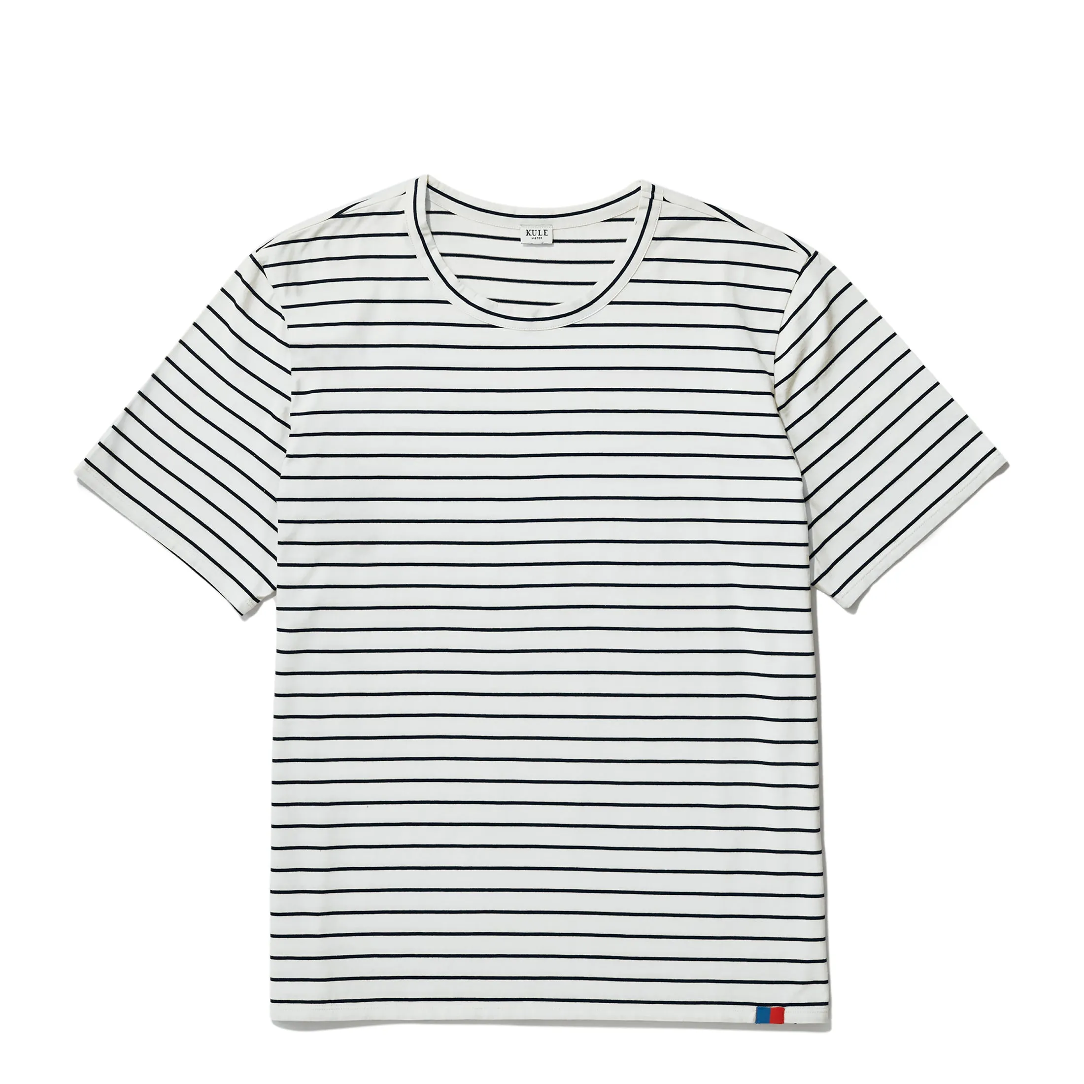 The Modern - Cream/Navy Pinstripe