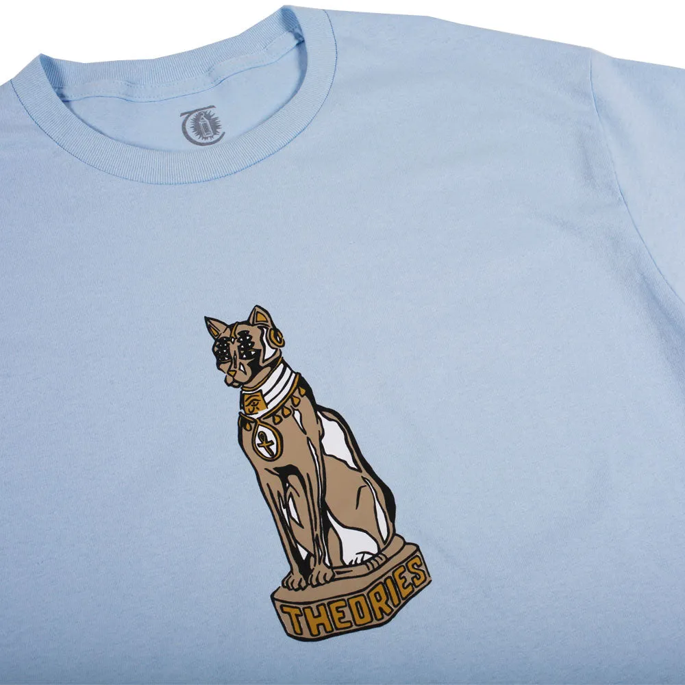 Theories Cat Goddess Tee Light Blue