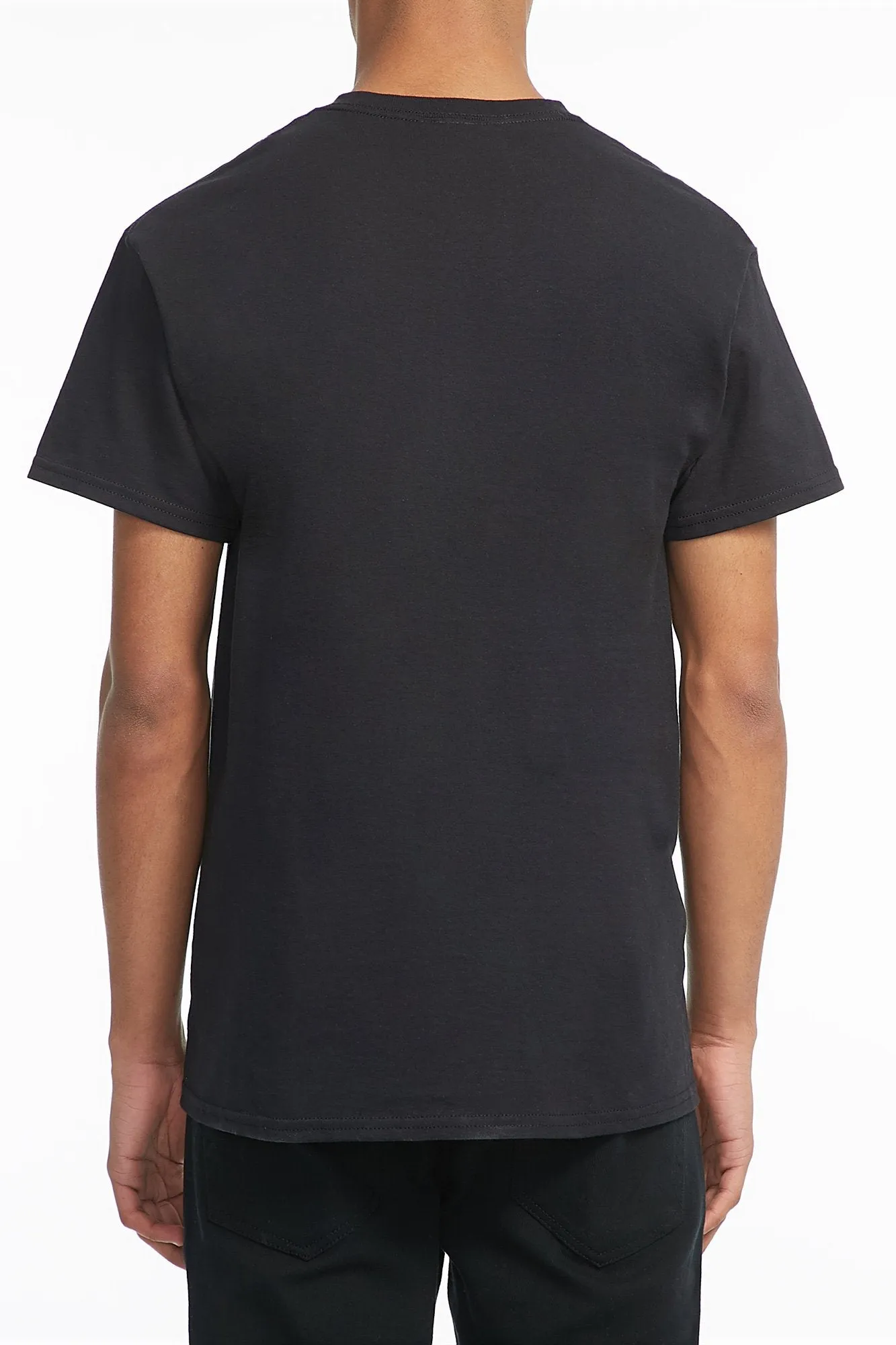 Thrasher Guys Flame Black Tee