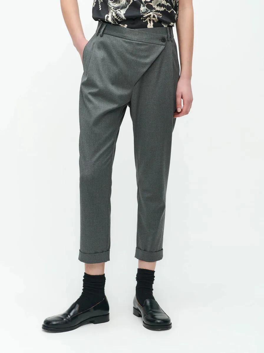 Valentine Trouser in Dark grey